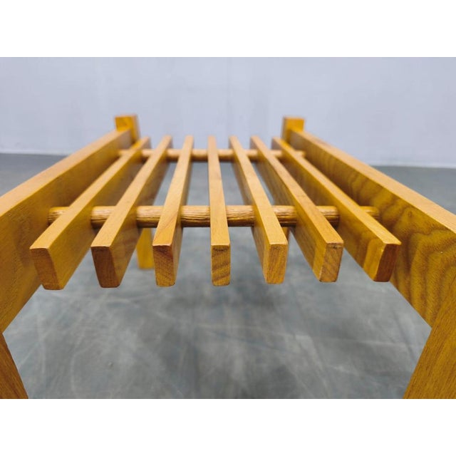 Mid-Century Wooden Plant Stands, Czechoslovakia, 1970s, Set of 3 For Sale - Image 13 of 18