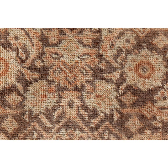 Beige Authentic Late 19th Century Persian Tabriz Carpet For Sale - Image 8 of 8