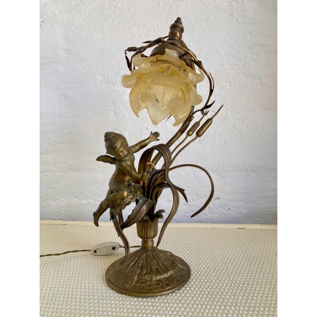 Vintage Art Deco Table Lamp, 1930s For Sale - Image 11 of 11