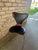 Norman Cherner Mid Century Modern Chair, Leather Chrome and Walnut, in the Style of Cherner For Sale - Image 4 of 17