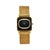 Vintage Patek Philippe 25mm Square Ellipse 18k Gold Black Dial Watch For Sale - Image 13 of 16
