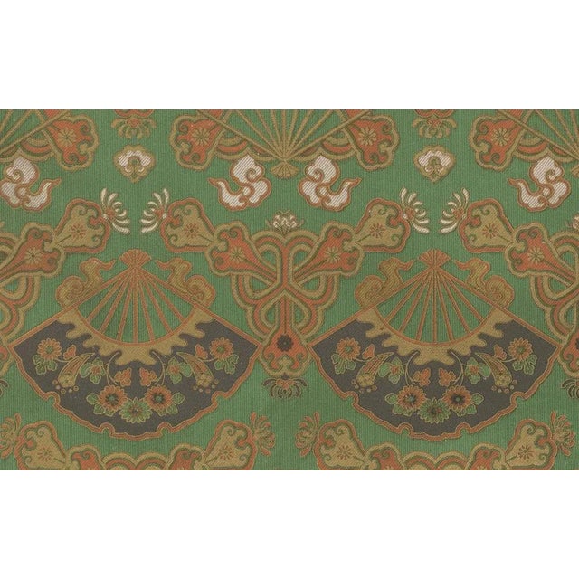 Japanese Fan Motif Textile Design, 1880s, Paper For Sale - Image 4 of 10