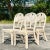 Vintage Coastal Rattan Dining Chairs - Set of Four For Sale - Image 4 of 9