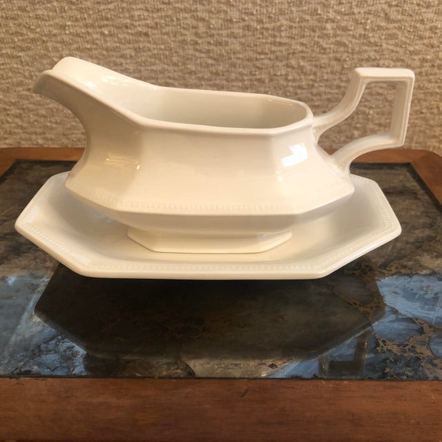 1950s Johnson Brothers Ironstone Gravy Boat a Pair Chairish