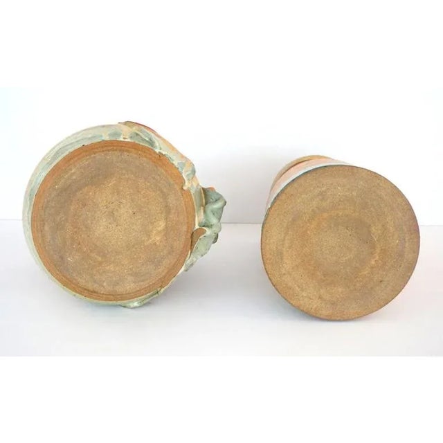 "Laurel & Hardy" Vases by Tom Reese - A Set of Two For Sale - Image 4 of 11