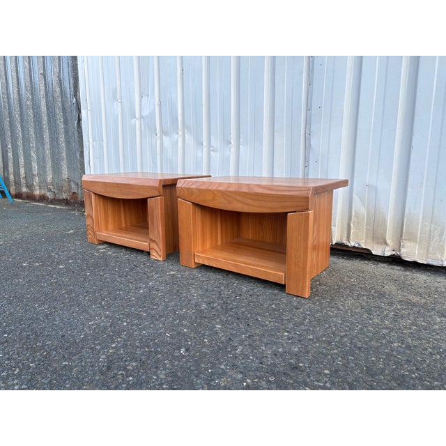 Vintage French Bedside Tables, 1980s, Set of 2 For Sale - Image 3 of 18