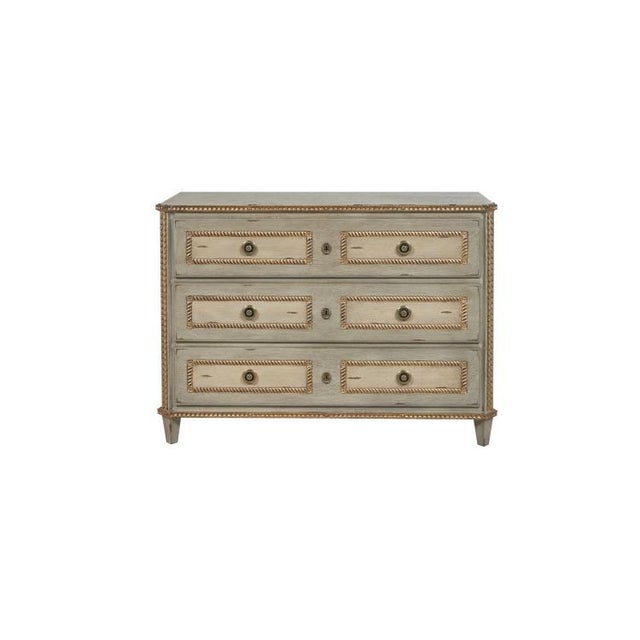 This piece is available only as shown, and will ship in 2-3 weeks. The Corbett Chest is a beautiful piece featuring three...