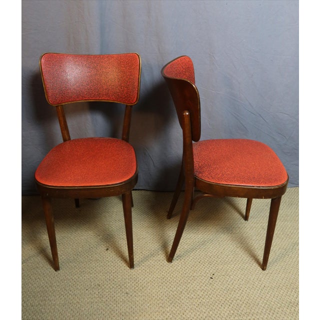 Set of Six Baumann Bistro Chairs, 1930s, Set of 6 For Sale - Image 9 of 10