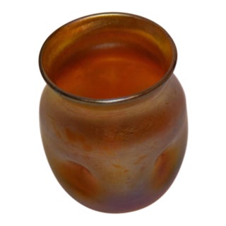 Tiffany Iridescent Favrille Toohtpick Holder For Sale