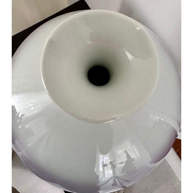 Tall Japanese Arita Porcelain Vase by Fujii Shumei For Sale - Image 12 of 16