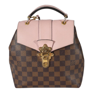 Magnolia Damier Ebene Canvas Clapton Backpack