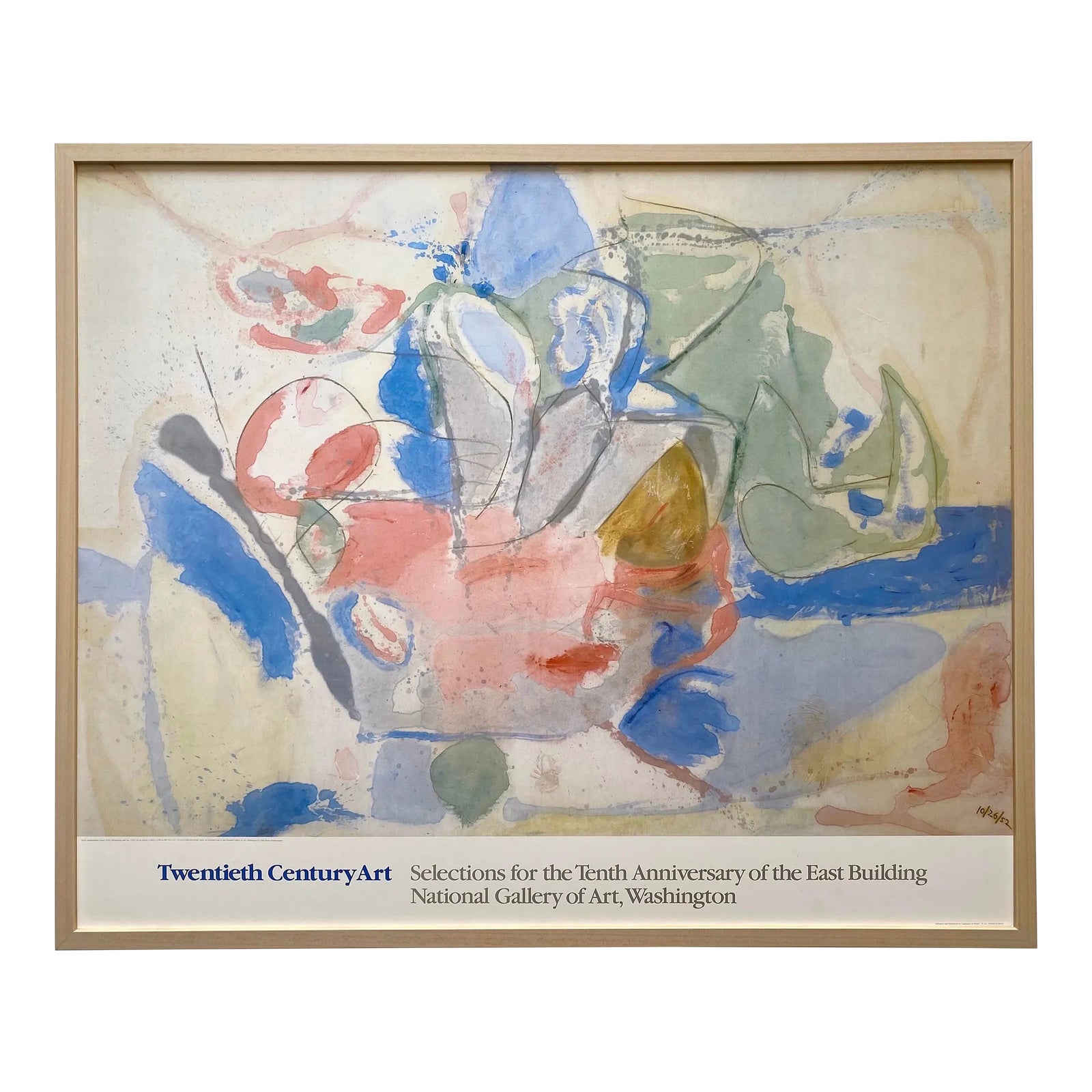 絵画 Mountain Exhibition helen-frankenthaler-vintage-
