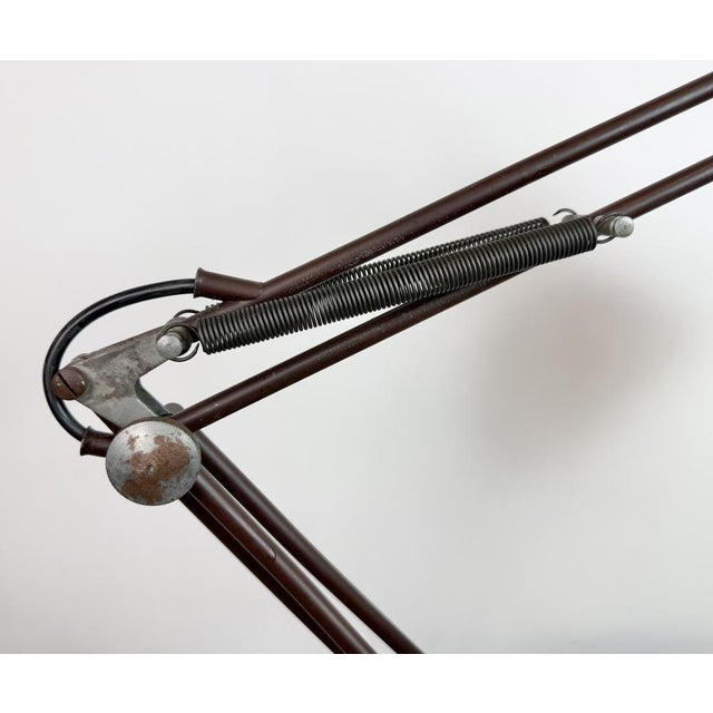 Vintage Brown Architect Table Lamp from Napako, 1950s For Sale - Image 18 of 18
