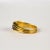 Gold and silver ring in the form of a signet ring with a diamond France Material :gold,silver,diamond Weight: 8.22 g...