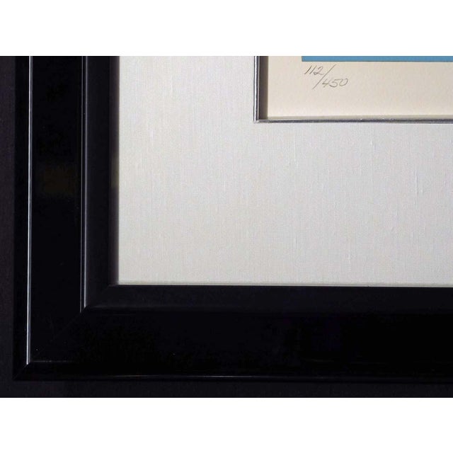 Impressionist LeRoy Neiman "Chicago Options" 1990 Hand Signed Stock Market Custom Framed For Sale - Image 3 of 5