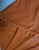 French Vintage French Wool Poly Fabric Spice Pumpkin Ginger 4-1/3 Yards 56 Inches Wide For Sale - Image 3 of 7