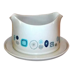 1960s Franciscan Del Mar Gravy Dish