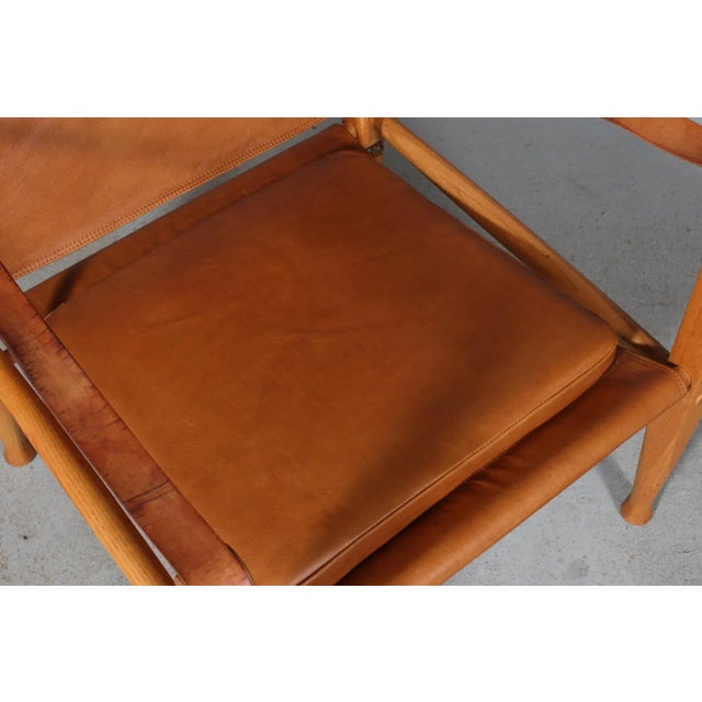 Danish Safari Chair by Kaare Klint for Rud. Rasmussen, 1960s For Sale - Image 6 of 11