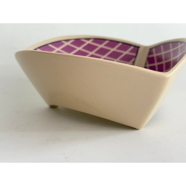 1980s Vintage Flash One Fruit Dish with Handle by Dorothy Hafner for Rosenthal, Germany, 1980s For Sale - Image 5 of 7