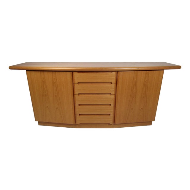 1960s Unusual Mid-Century Modern Credenza by Skovby Mobelfabrik For Sale