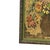 Dark Green Vintage Signed Floral Still Life Mixed Media Painting on Textured Board in Ornate Frame Possible Batik Print. For Sale - Image 8 of 10