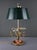 Forest Green Early 20th Century Restoration Bronze Bouillotte Lamp For Sale - Image 8 of 18
