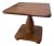 Ethan Allen Neoclassical Solid Maple & Live Birch Square Pedestal Side Table For Sale