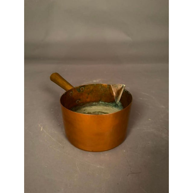 Copper French Copper Saucepan, Circa 1890 For Sale - Image 8 of 8