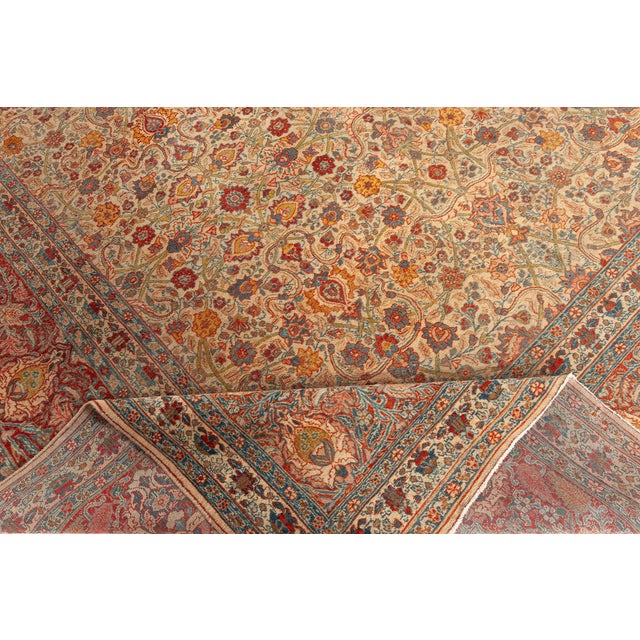 Persian Tabriz Rug For Sale In New York - Image 6 of 8