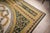 9x12 Vintage Aubusson Flat Weave Wool Rug, Green and Gold Empire Medallion For Sale - Image 4 of 15
