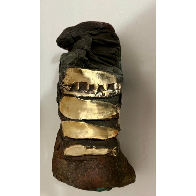 Enrico Donati, Enrico Donati Abstract Expressionist Brutalist Bronze Sculpture Surrealist Art For Sale - Image 14 of 18