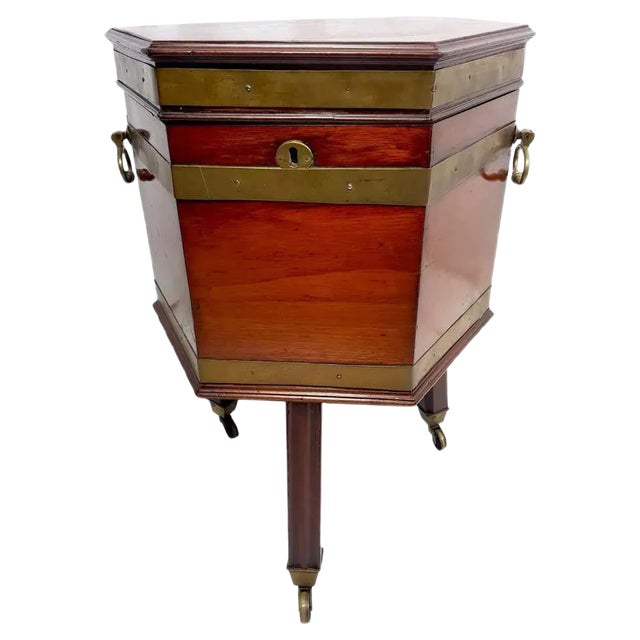 18th Century Mahogany Wine Cooler For Sale
