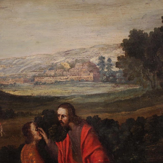 Healing of the Blind Man, 1670, Oil on Canvas For Sale - Image 7 of 16