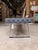 Contemporary Nuevo Black Leather Bench For Sale - Image 3 of 9