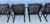 Set of Six 1970s Black Chinese Chippendale Style Faux Bamboo Dining Chairs For Sale - Image 10 of 12