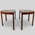 Brown Vintage Nordic Console Tables, 1970s, Set of 2 For Sale - Image 8 of 8