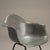 1950s Herman Miller Eames Dax Arm Chair in Elephant Gray Fiberglass For Sale - Image 5 of 7