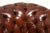 Antique Deep Buttoned Leather Chesterfield Sofa, 1950 For Sale - Image 10 of 11