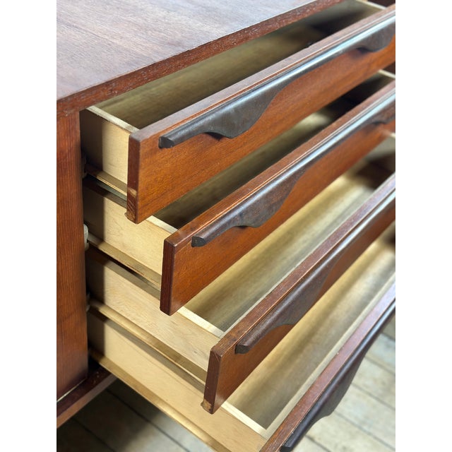 Vintage Teak Sideboard attributed to Jentique, 1960s For Sale - Image 11 of 13