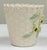 Vintage Belleek Ireland Porcelain Floral Basketweave Motif Spill Vase For Sale In Kansas City - Image 6 of 8