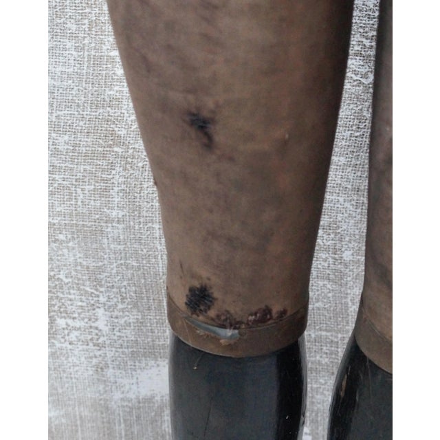 Antique French Napoleon III Child Dress Form For Sale - Image 11 of 14