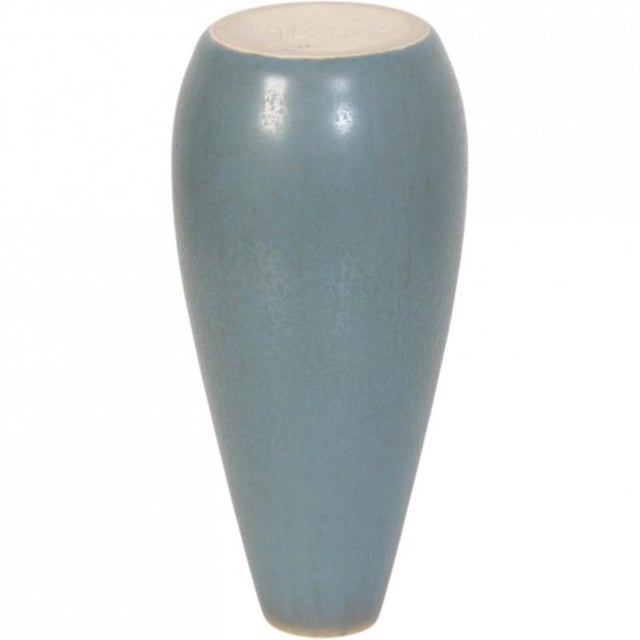 Palshus small vase in blue glaze no. 1126 Ø: 8 cm H: 12 cm.