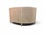 An exceptional contemporary design statement, this monumental Sligh Greystone "Dylan" Demilune Executive Desk by Lexington...