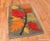 Artistically Captivating and Such A Beautiful Fall Foliage Themed Vintage Scandinavian Swedish Shag Pile Rya Rug, Rug...