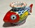 Whimsical and vividly expressive, this MCM Italian DeSimone for Vietri hand-painted fish planter showcases the bold,...