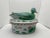 Mid 20th Century Vintage Chinese Oval Ceramic Duck Tureens- Set of 2 For Sale - Image 5 of 12