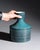 Turquoise and Purple Porcelain Vases by Hans Theo Baumann for Rosenthal, 1964, Set of 2 For Sale - Image 11 of 14