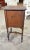 1920s Antique 1920s Copper-Lined Smoking Cabinet Side Table W/ Turned Legs For Sale - Image 5 of 8