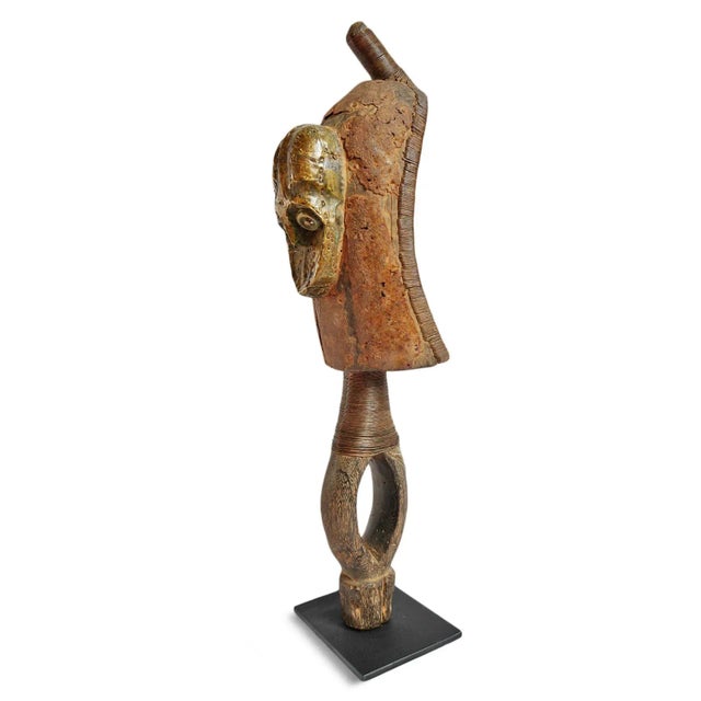 Original vintage reliquary figure from the Kota people of the Mahongwe group from Democratic Republic of Congo / Gabon...