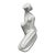 Art Deco Kneeling Woman Marble Sculpture For Sale